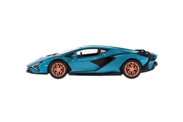 Modelautootje Lamborghini Sián FKP 37 terugtrekmechanisme