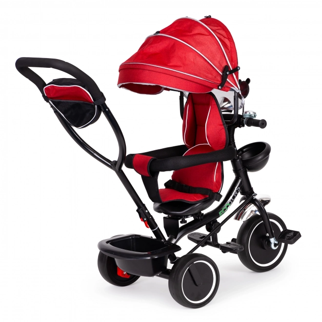 Driewieler met draaibare zitting Rood
