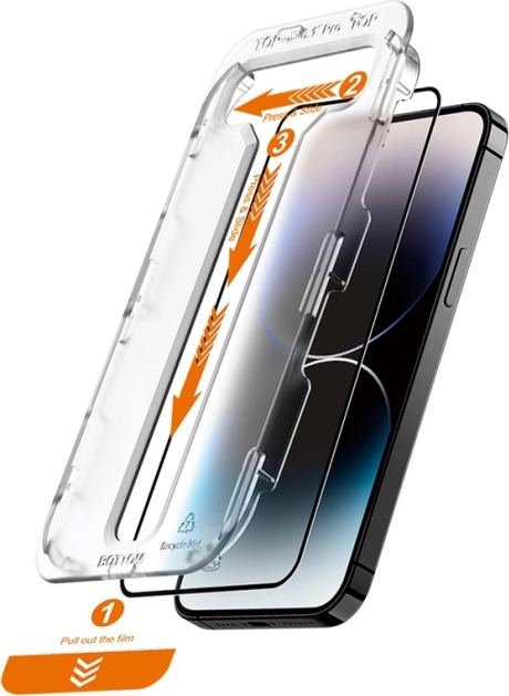 Gehard glas EasyShield 2-pack voor iPhone 14 Pro