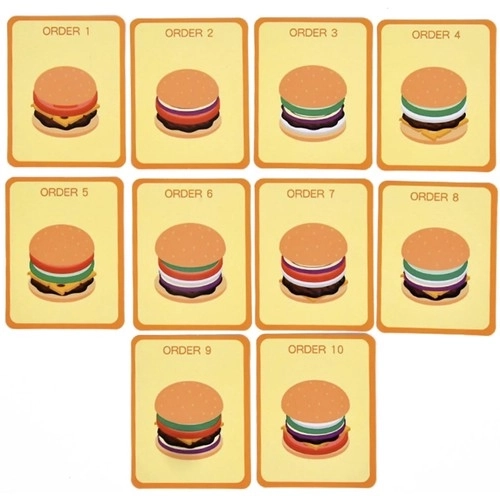 Kruzzel houten hamburger 22673