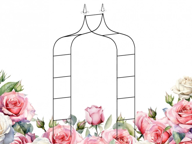 Tuinpergola voor rozen