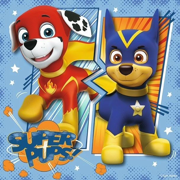 Ravensburger puzzel PAW Patrol 3×49 stukjes