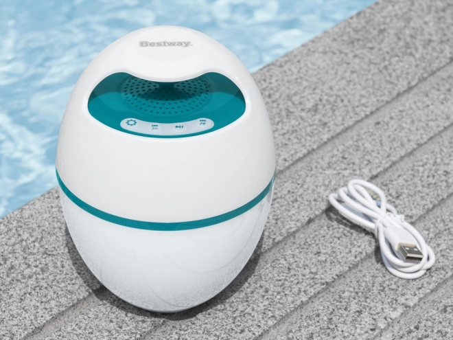 Draagbare drijvende luidspreker Bestway MusicWave™ met Bluetooth en LED-verlichting