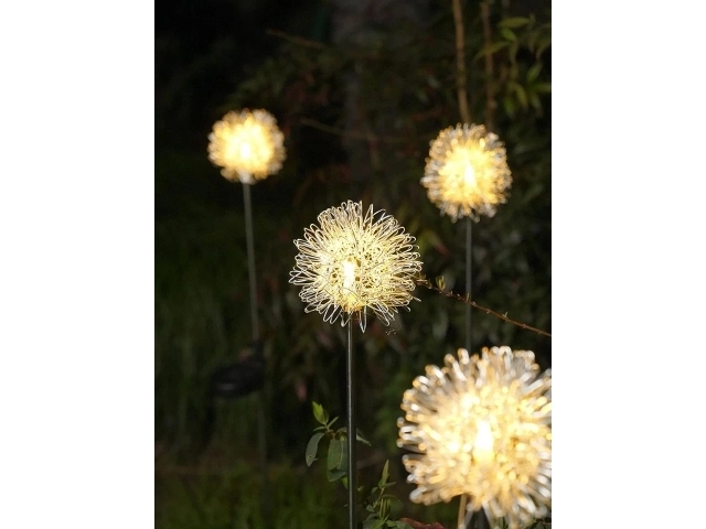 Zonne-energie tuin LED-lampje in de vorm van een boompje - 2 stuks