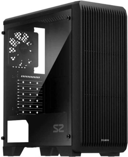 Modern design met glazen paneel