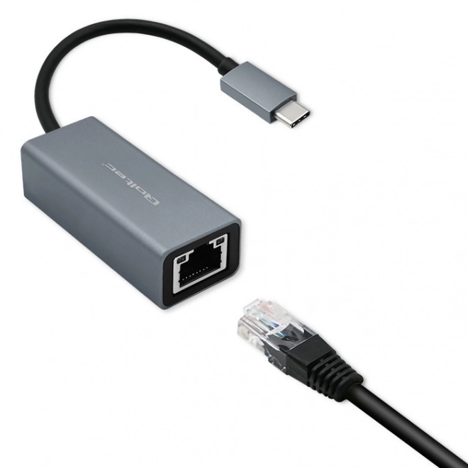 USB-C naar RJ45 Ethernetadapter | 1000 Mbps | Aluminium behuizing