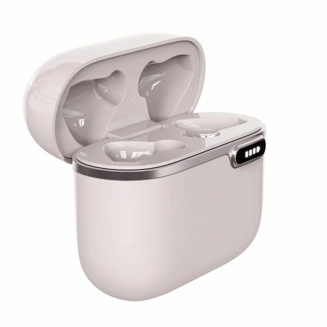 Bluetooth oortelefoon met HQ microfoon TWS wit