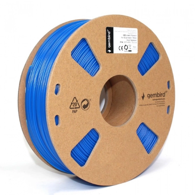 Filament blauw ABS 1,75 mm 1 kg