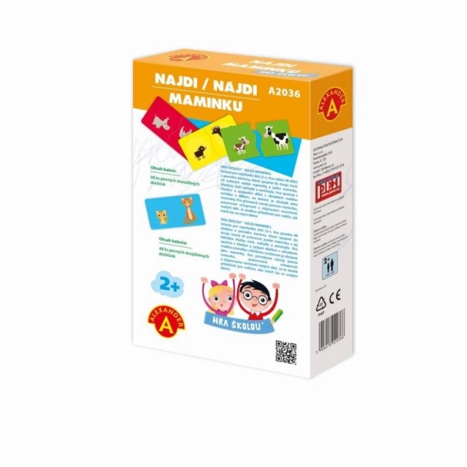 Vind mama - spel school