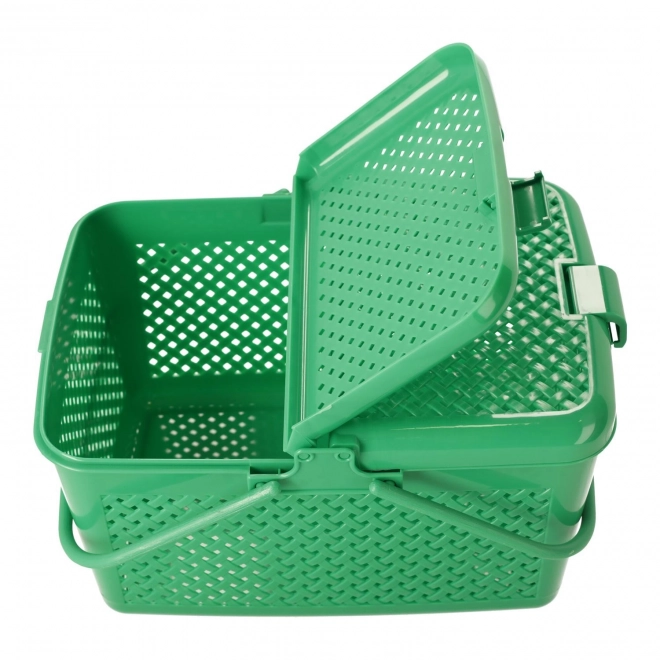 Afsluitbare picknickmand - rechthoekig, POLS PRODUCT