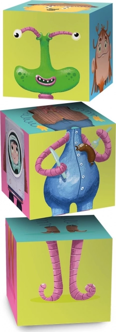 Creatieve blokjes - monstertjes