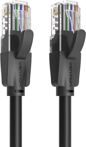 Netwerkkabel Vention UTP CAT6 15 m - zwart