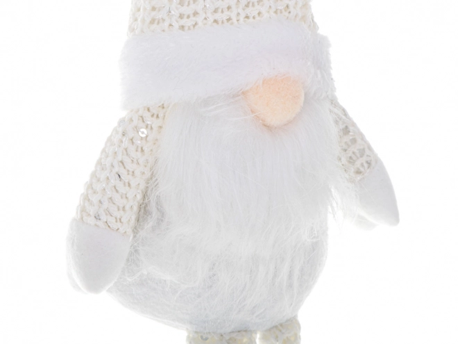 Kerstkabouter met witte baard 47cm