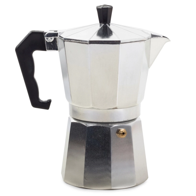 Moka pot 6 kopjes 300 ml aluminium