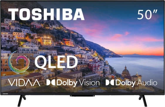 Toshiba slimme QLED‑televisie 50