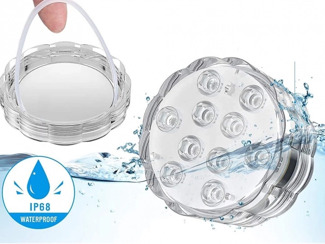 Onderwater LED-licht met RGB afstandsbediening