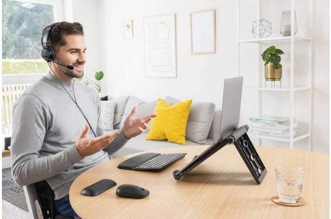 Ergonomische polssteun voor toetsenbord Kensington ErgoSoft zwart