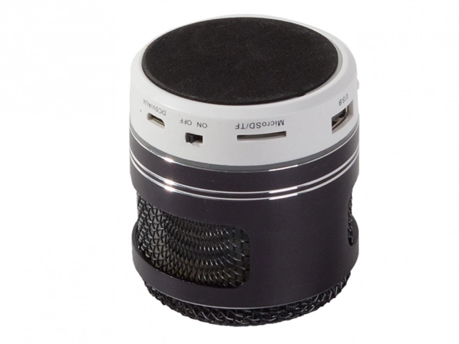 Bluetooth luidspreker mini draadloze mp3 radio fm draagbaar usb microsd – zwart