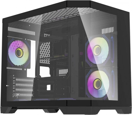 Darkflash Gamingbehuizing met aRGB-ventilatoren