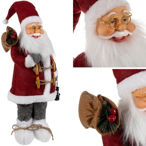 Kerstfiguur Santa Claus 45cm Ruhhy 22352
