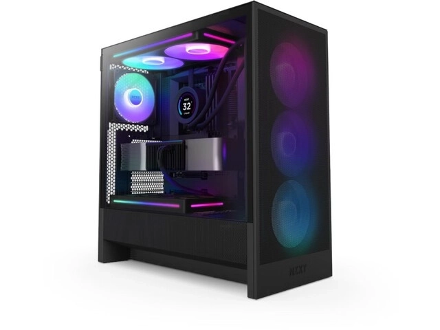 Computerbehuizing H5 FLOW RGB Mid Tower zwart
