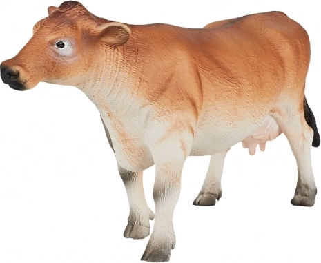 Realistische plastic figuur van een Jerseykoe