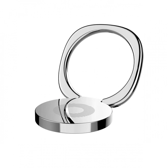 Baseus privity ring houder zilverkleurig