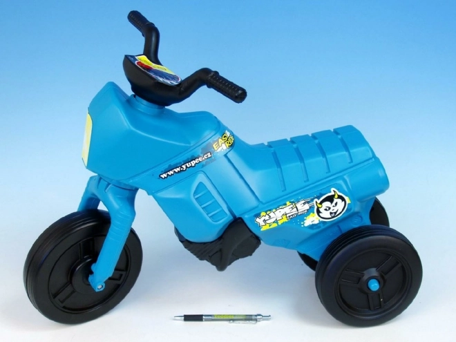 Loopfiets Enduro Yupee klein kunststof – Turkoois