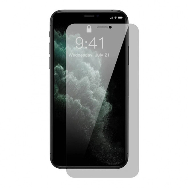 Baseus Crystal privacybescherming gehard glas voor iPhone X/XS