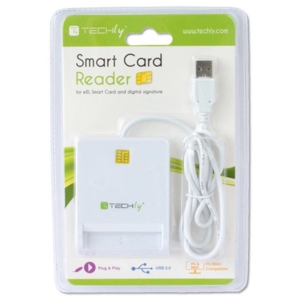 Witte USB-smartkaartlezer