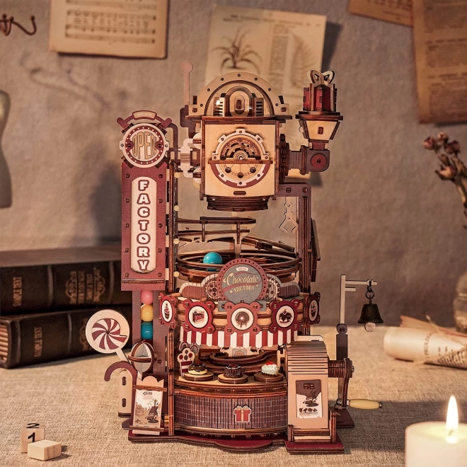 RoboTime 3D puzzel knikkerbaan Chocoladefabriek