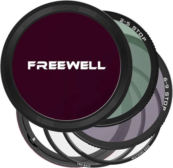 Magnetische set van variabele ND-filters FREEWELL 82 mm