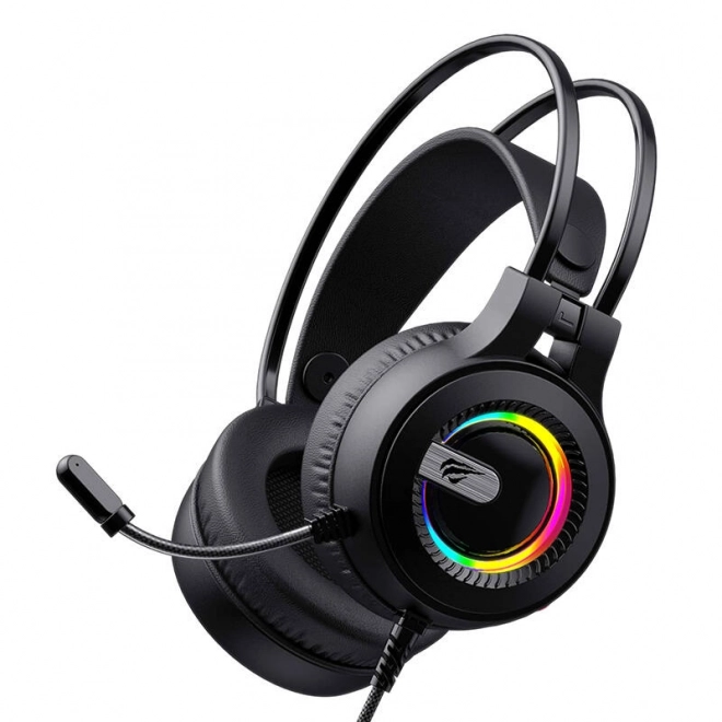 Gaming hoofdtelefoon Havit H2040d zwart