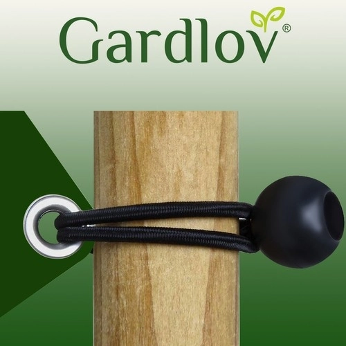 Set elastische banden met balletje voor schuilplaatsen - 10 stuks