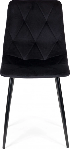 Luxe fluweel met doorgestikte afwerking