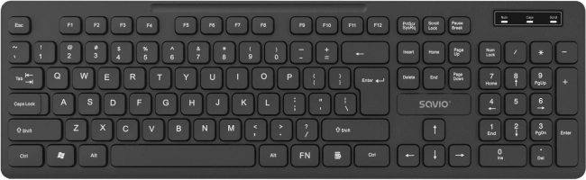 Draadloos toetsenbord Savio KB-02