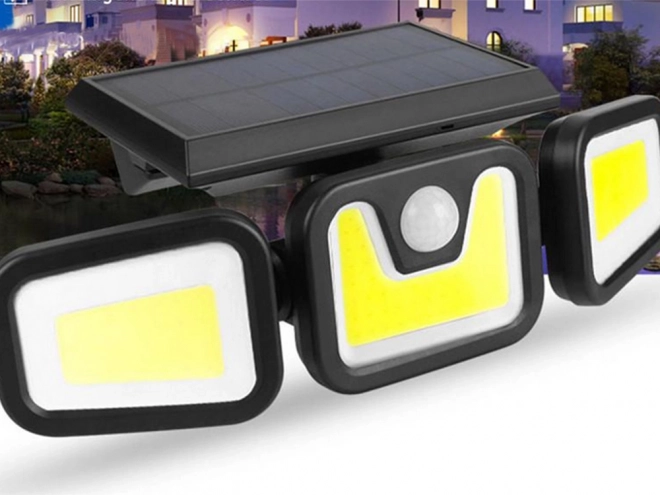 Zonne straatlamp met bewegingssensor en afstandsbediening
