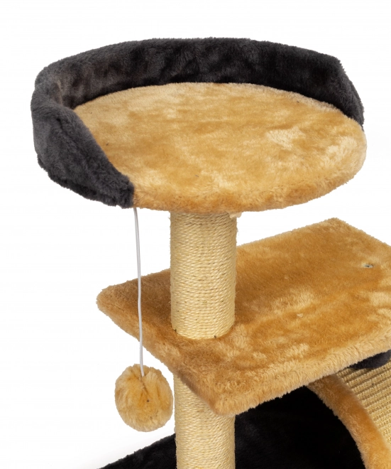 Kattenkrabpaal stapelbed boom hangspeeltje
