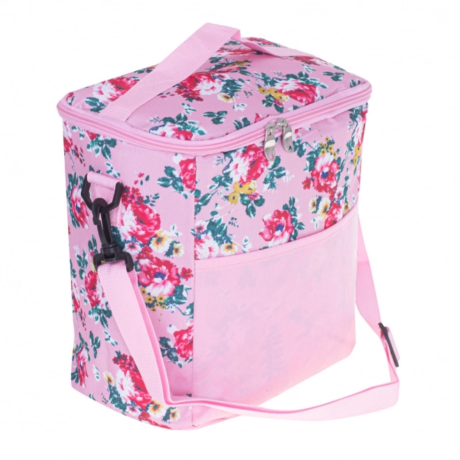 Geïsoleerde tas met bloemenpatroon 11L roze