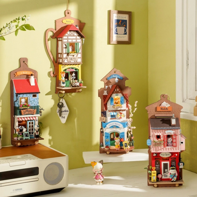 Minimodel postkantoor huis kantoor om op te hangen