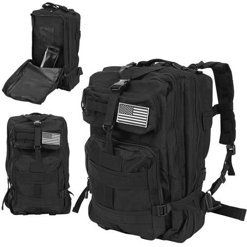 XL Zwarte militaire rugzak