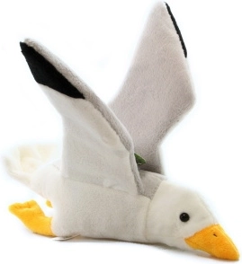Pluche meeuw 24 cm