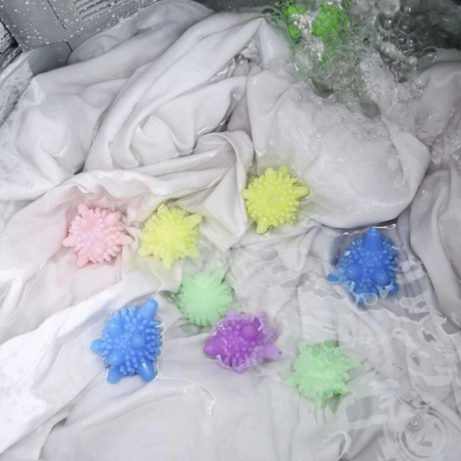 Wasballen - verzachting en drogen van stoffen 2 stuks - mix kleuren