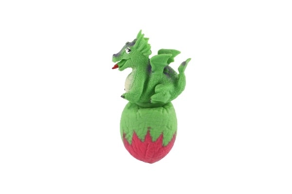 Transformerende dinosaurus met eitje 15 cm