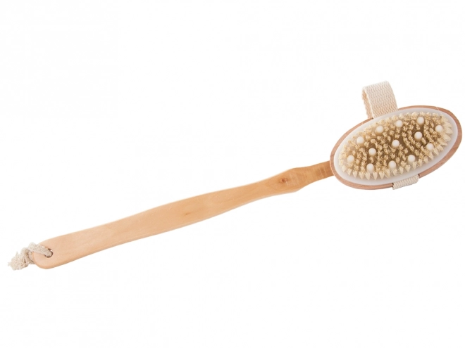 Houten massageborstel voor het lichaam
