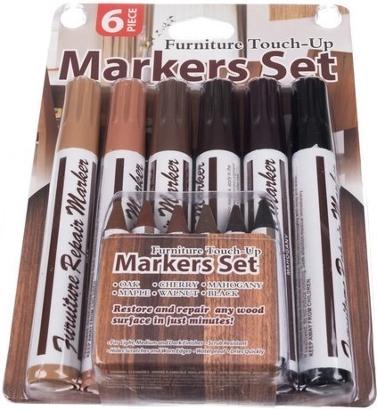 Zes verschillende kleuren