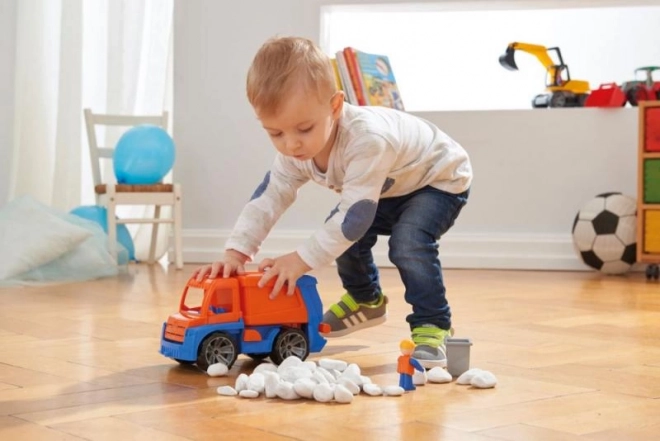 Truxx gekleurd vuilniswagen 29 cm