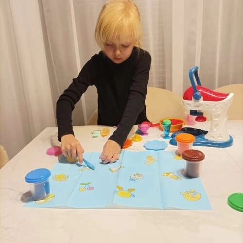 Plastelínová set Kruzzel 22563