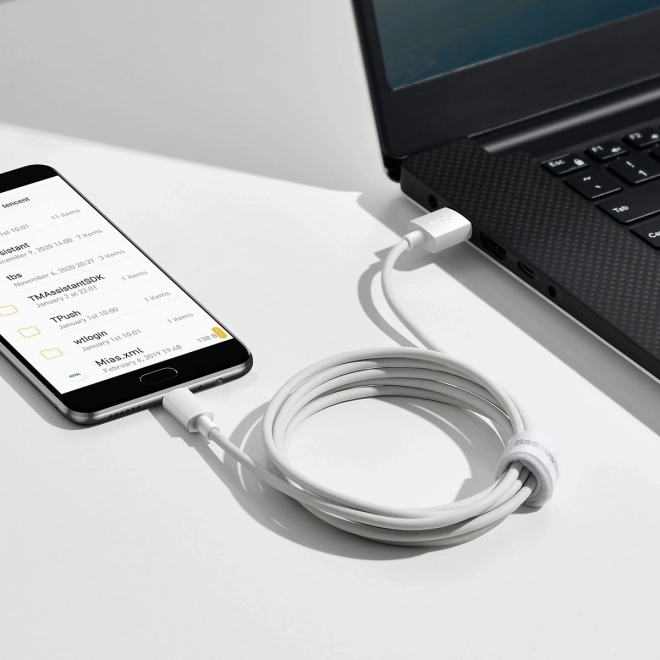 Set van Baseus USB naar Micro datakabels 2,1A 1,5m