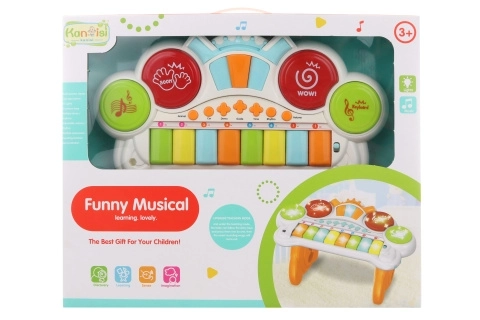 Kinderen piano op batterijen